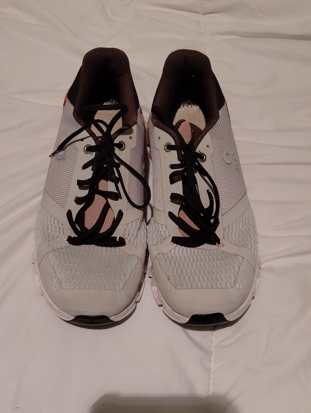 On Running Women's White, Brown &gray Sneakers
